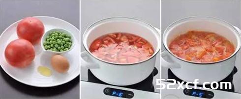 西红柿豌豆鸡蛋汤的做法