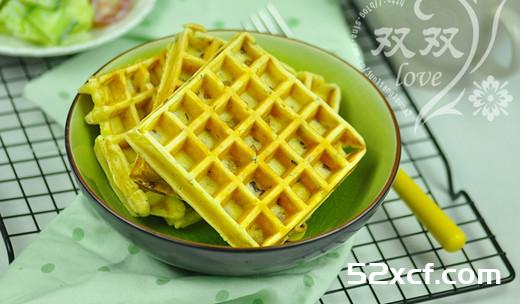 培根华夫饼的做法