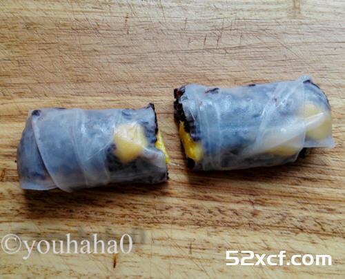 桂七黑糯米福袋的做法