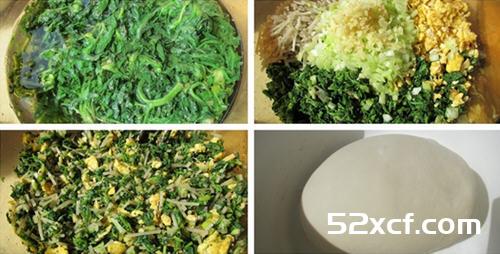 荠菜滋卷的做法