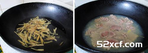 黄花熘猪腰的做法