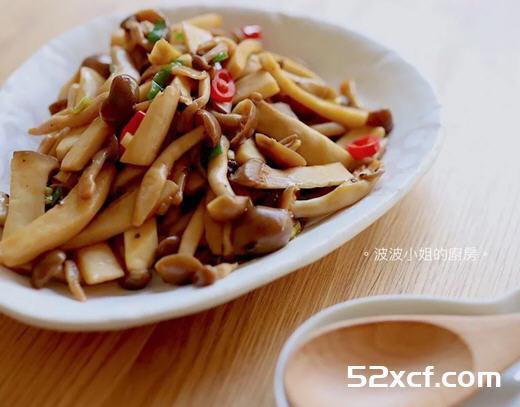奶油酱烧鲜双菇的做法