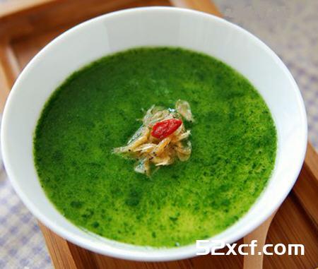 菠菜汁碧绿蛋羹的做法