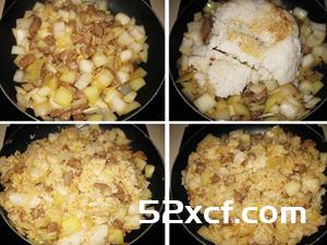 洋葱牛肉炒饭的做法