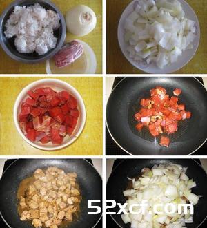 洋葱牛肉炒饭的做法