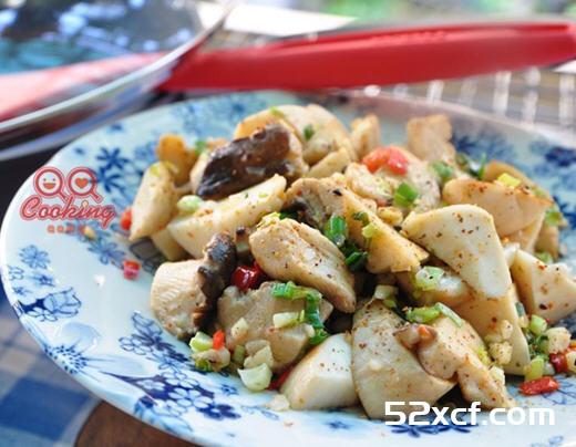 辣味椒盐杏鲍菇的做法