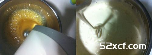 蔗糖黄桃蛋糕卷的做法