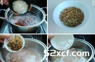 红豆金银花粥的做法