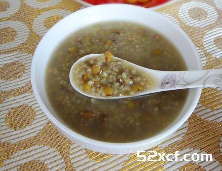 绿豆小米粥的做法