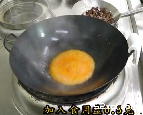 韭菜炒鸭血的正宗做法