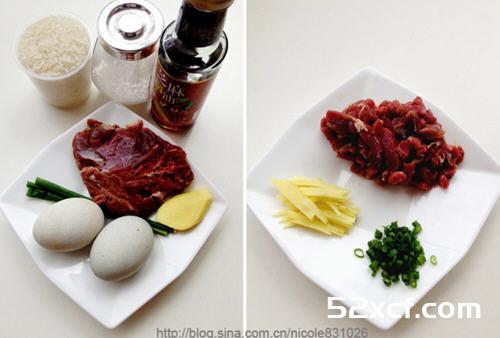皮蛋瘦肉粥电饭煲做法