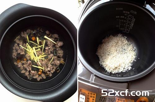 皮蛋瘦肉粥电饭煲做法