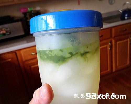 星巴克抹茶柠檬汁的做法