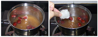 阿胶红枣鸡蛋汤的做法