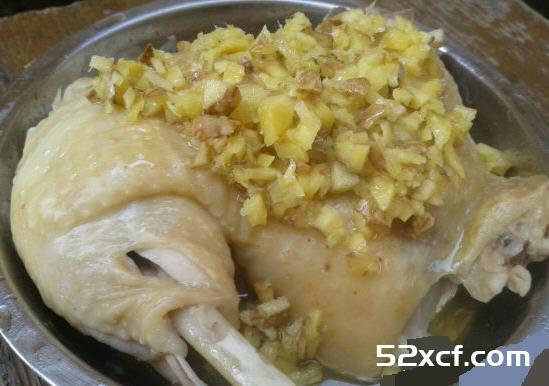 姜汁鸡腿肉的做法