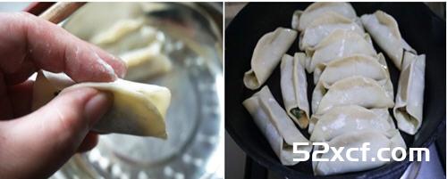 荠菜锅贴的做法