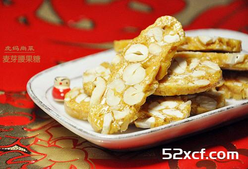 古老的年味麦芽花生糖