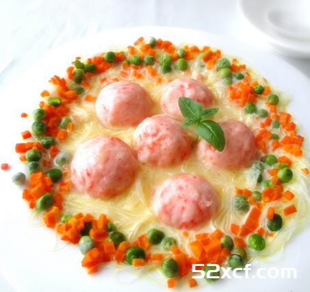 蛋蒸芝心虾丸的做法