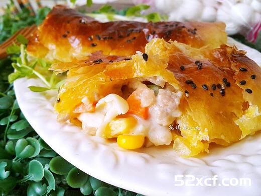 鲜菇猪肉派的做法