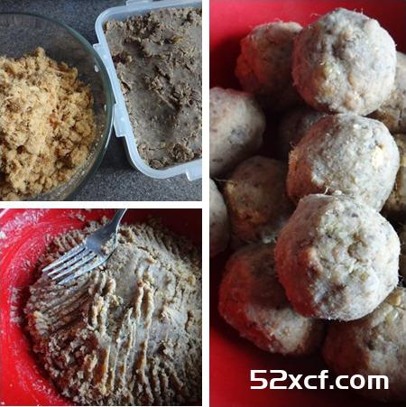 解用汤面法怎么做绿豆沙肉松饼
