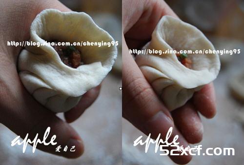 包包子的手法分解图
