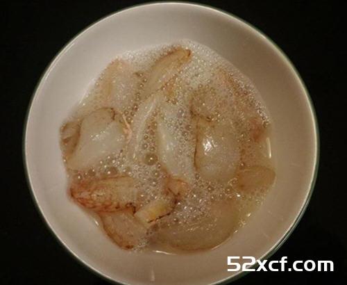 豆苗蟹管肉的做法