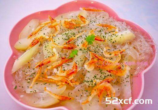 樱花虾粉丝蒸冬瓜的做法