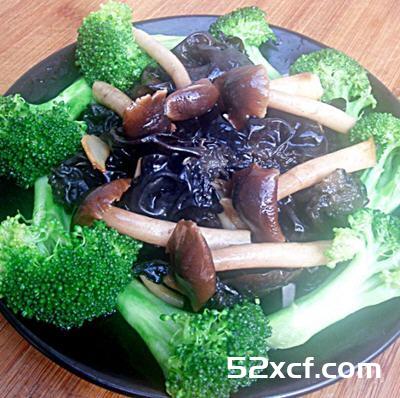 素炒茶树菇的做法
