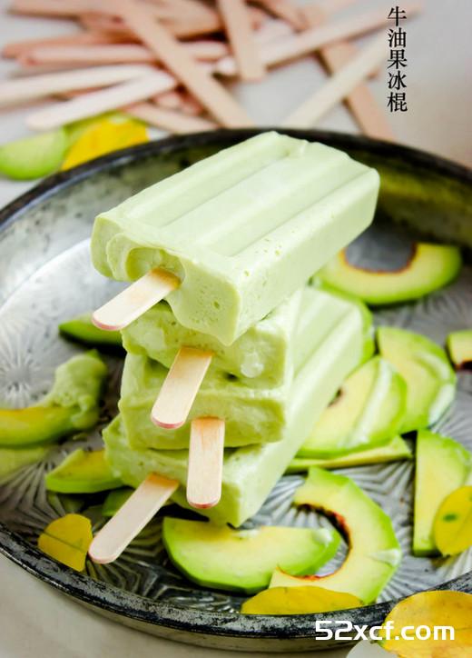 牛油果冰棍的做法