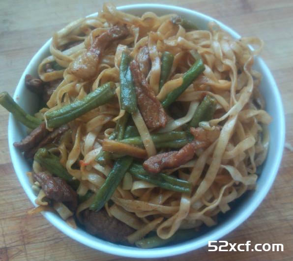 豆角蒸卤面的做法