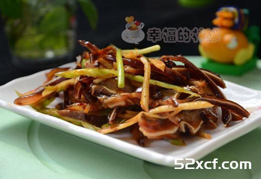 老干妈仔姜拌腊猪耳的做法