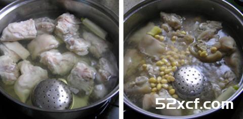 黄豆炖猪蹄的功效
