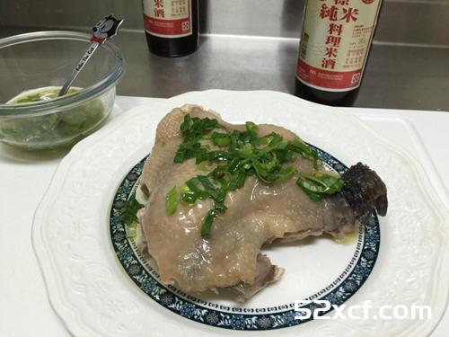 酒香油葱鸡的做法