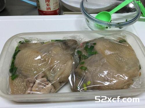 酒香油葱鸡的做法