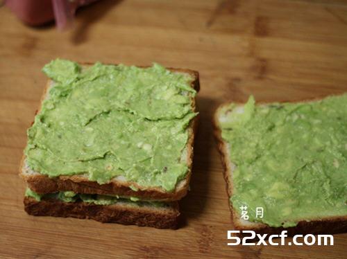 牛油果三明治的做法