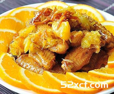 香橙鸡翅的做法