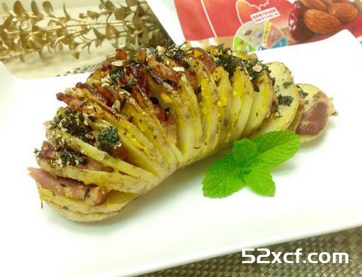 鸭胸肉风琴马铃薯的做法