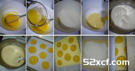 香橙蛋糕卷的做法