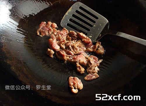 豆干芹菜炒肉片的做法