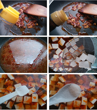 素食版麻婆豆腐的做法教
