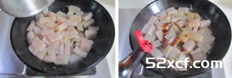 青椒魔芋肉片的做法