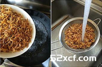 香韭干巴虾的做法