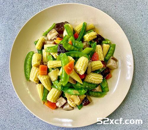 素食烩三鲜的做法