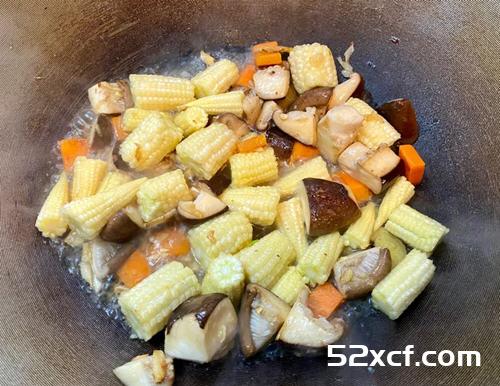 素食烩三鲜的做法