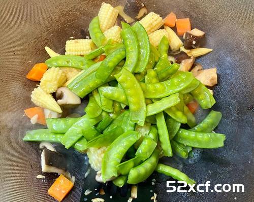 素食烩三鲜的做法