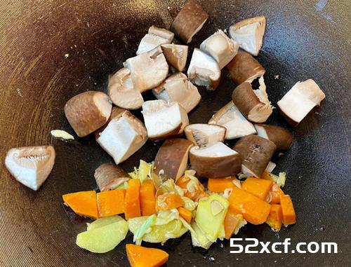 素食烩三鲜的做法