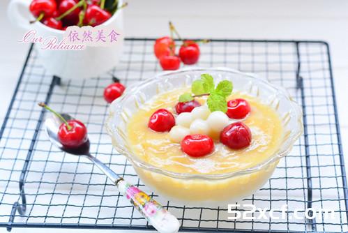 芒果圆子的做法