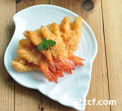 日式炸虾的做法