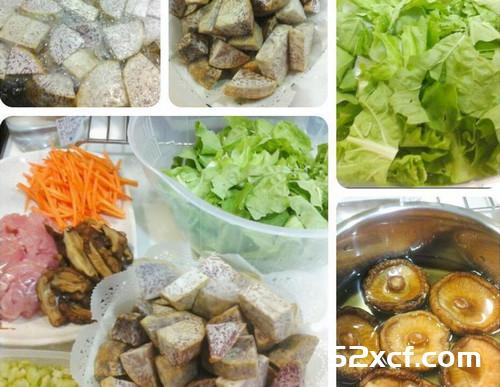 芋头瘦肉糙米粥的做法