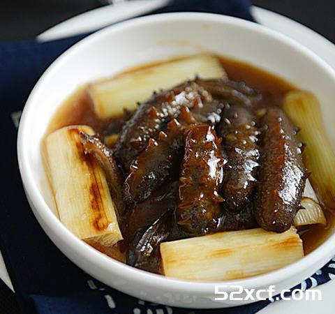 大葱烧海参的做法